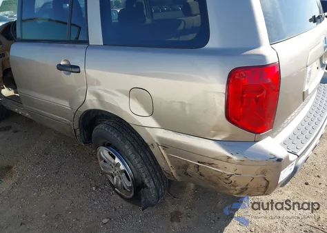 2005 Honda Pilot Ex z USA, uszkodzony, nr VIN 2HKYF18415H558609